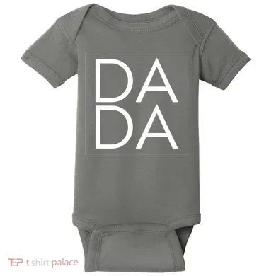 Dada Boxed Retro Fathers Day Baby Bodysuit