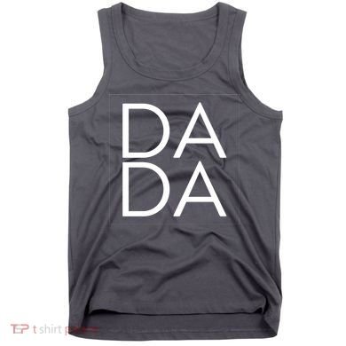 Dada Boxed Retro Fathers Day Tank Top