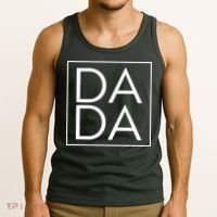Dada Boxed Retro Fathers Day Tank Top thumb 3