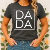 Dada Boxed Retro Fathers Day Women's T-Shirt thumb 2
