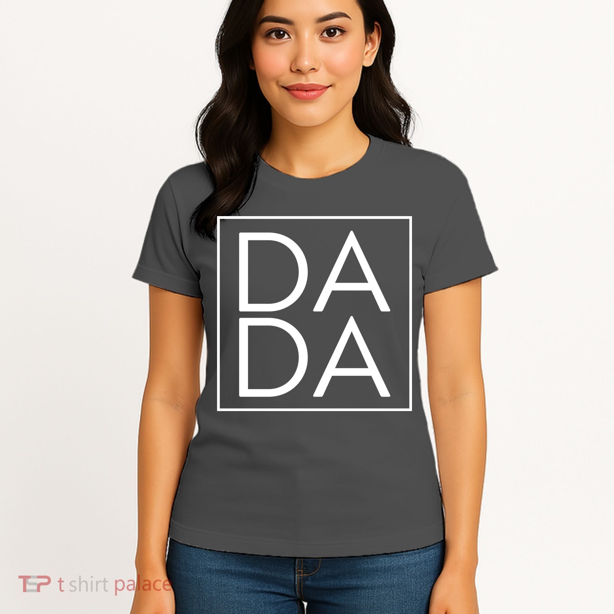 Dada Boxed Retro Fathers Day Women's T-Shirt
