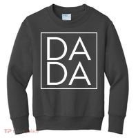 Dada Boxed Retro Fathers Day Kids Sweatshirt thumb 0