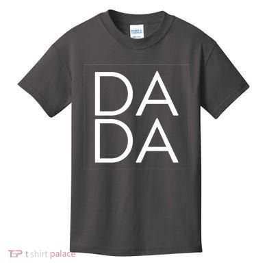 Dada Boxed Retro Fathers Day Kids T-Shirt