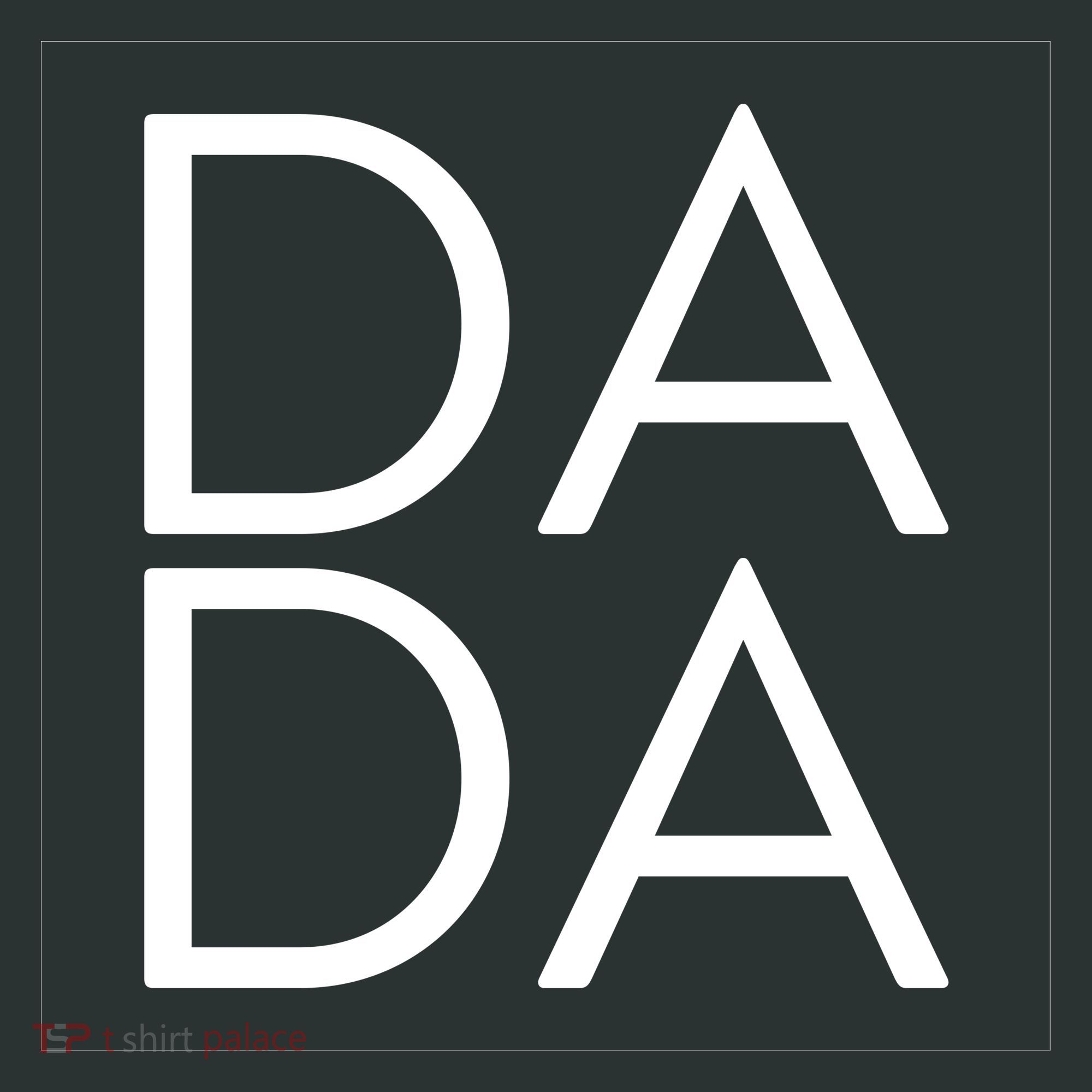 Dada Boxed Retro Fathers Day Tote Bag