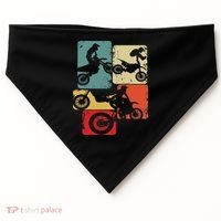 Dirt Bike Rider Motocross Enduro Dirt Biking USA-Made Doggie Bandana thumb 0