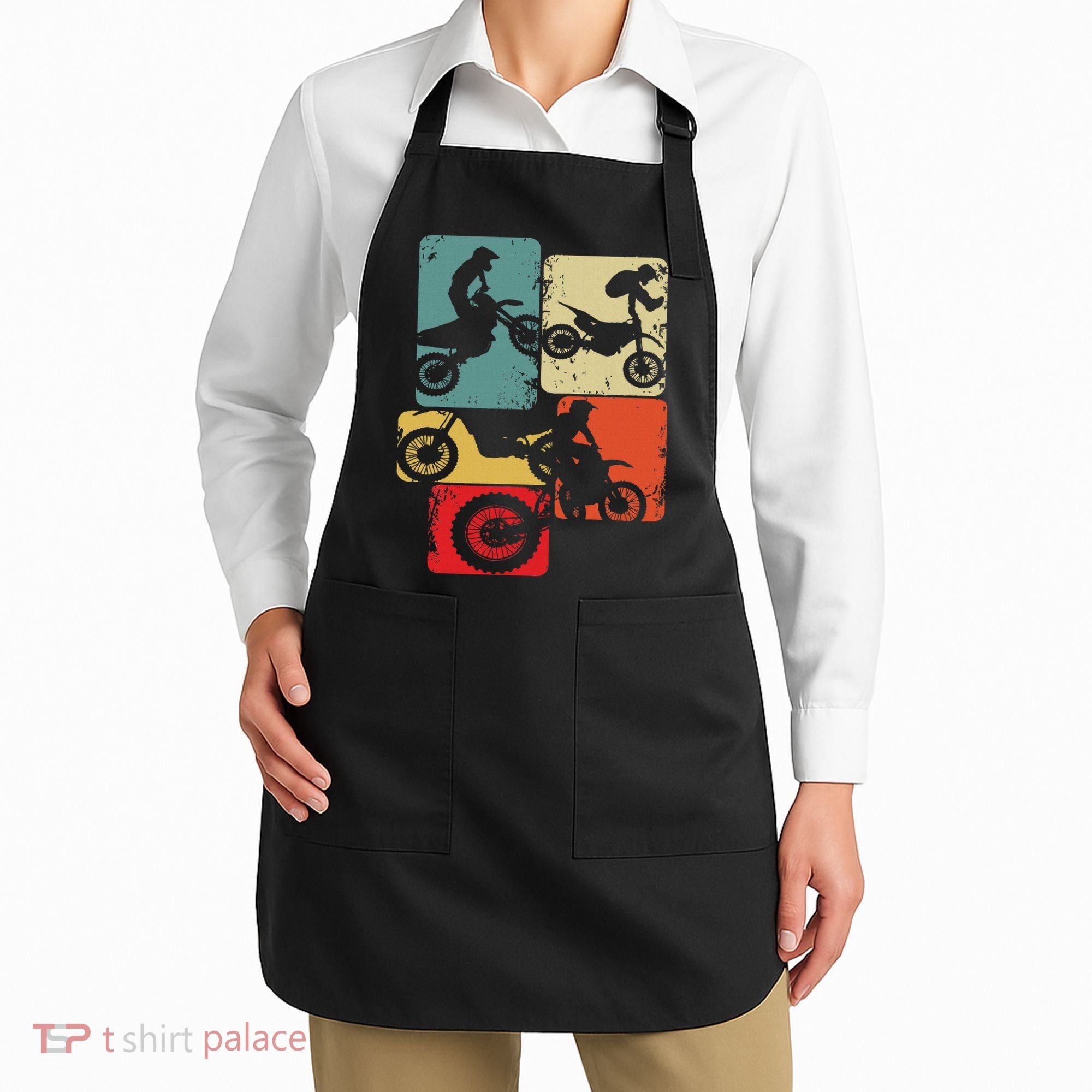 Dirt Bike Rider Motocross Enduro Dirt Biking Apron