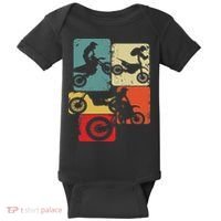 Dirt Bike Rider Motocross Enduro Dirt Biking Baby Bodysuit thumb 0