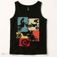 Dirt Bike Rider Motocross Enduro Dirt Biking Tank Top thumb 2