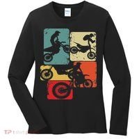 Dirt Bike Rider Motocross Enduro Dirt Biking Women's Long Sleeve Shirt thumb 0