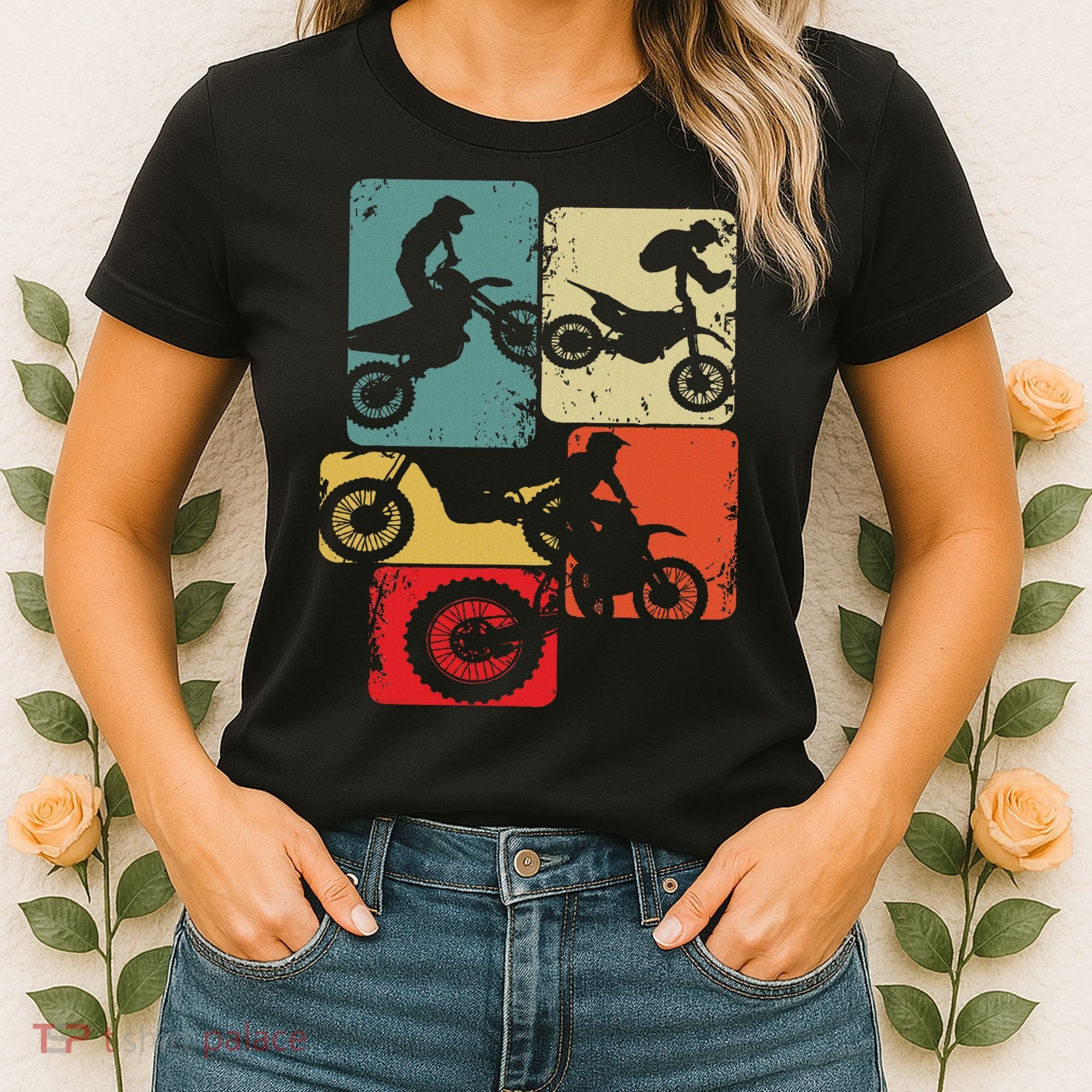 Dirt Bike Rider Motocross Enduro Dirt Biking Women's T-Shirt