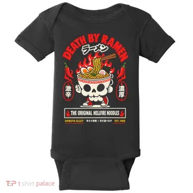 Death By Ramen Baby Bodysuit