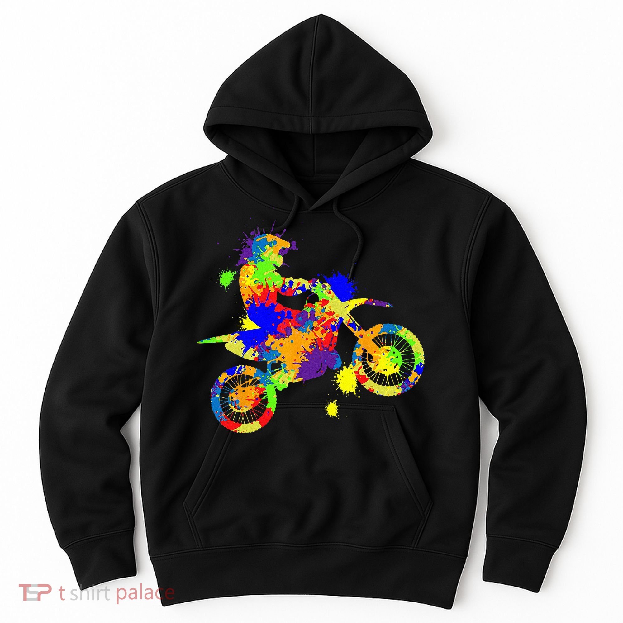 Dirt Bike Rider Motocross Enduro Dirt Biking Hoodie