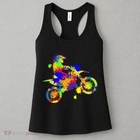 Dirt Bike Rider Motocross Enduro Dirt Biking Women's Tank Top thumb 3
