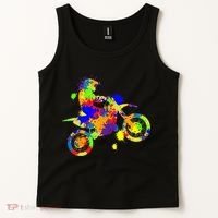 Dirt Bike Rider Motocross Enduro Dirt Biking Tank Top thumb 2