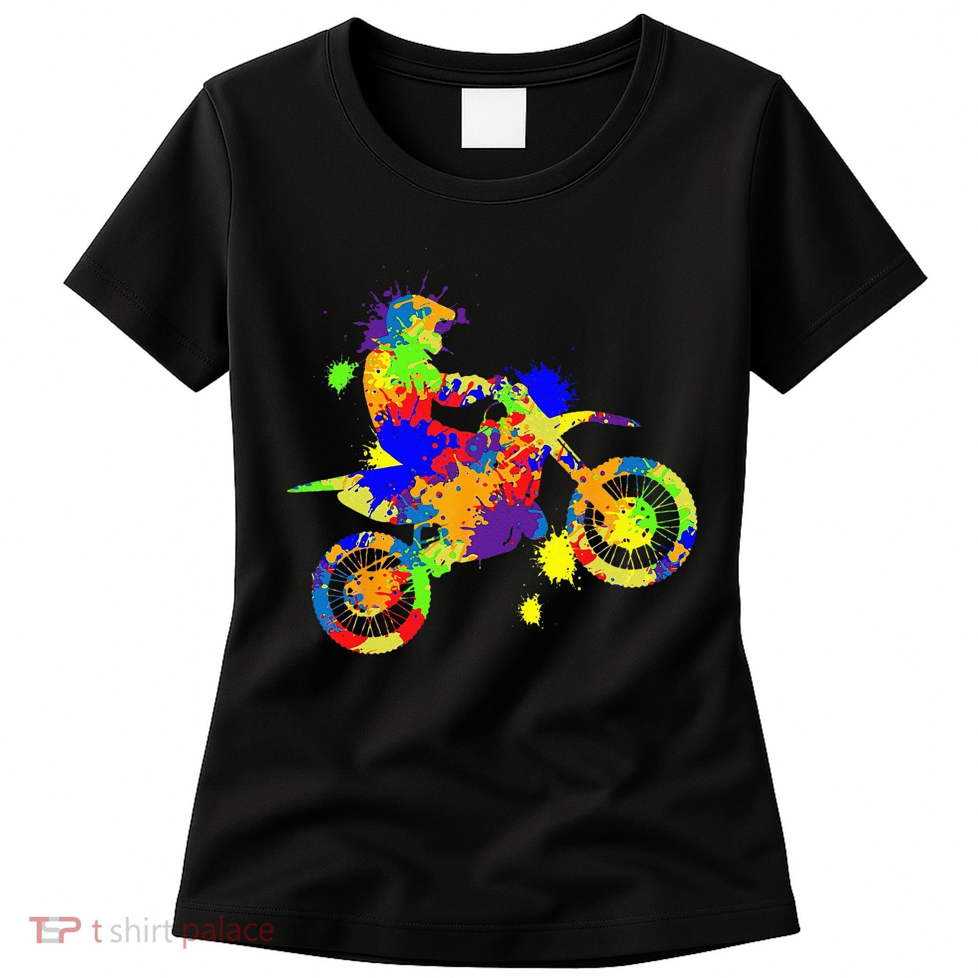Dirt Bike Rider Motocross Enduro Dirt Biking Women's T-Shirt