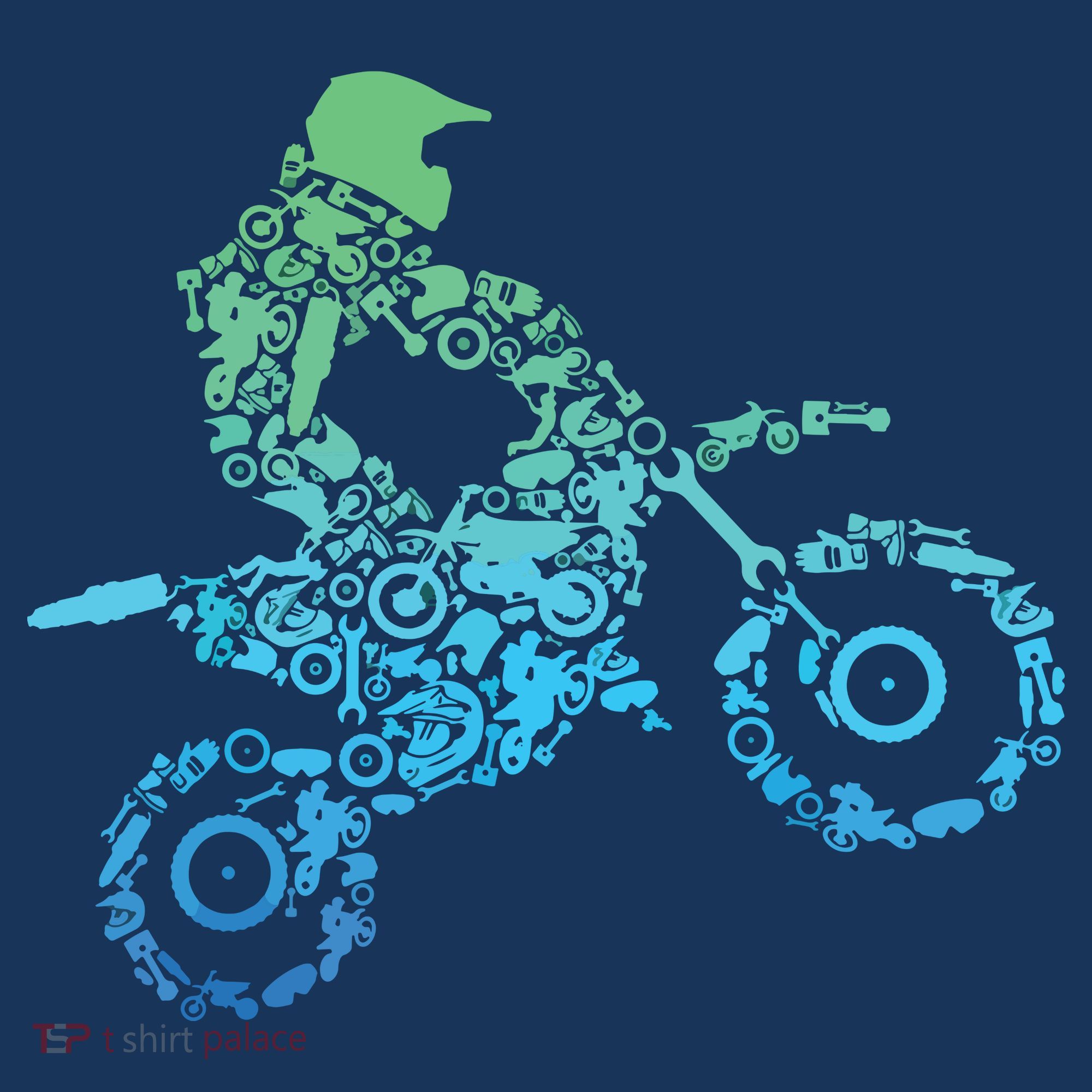 Dirt Bike Rider Motocross Dirt Biking Gift Women's Sweatshirt