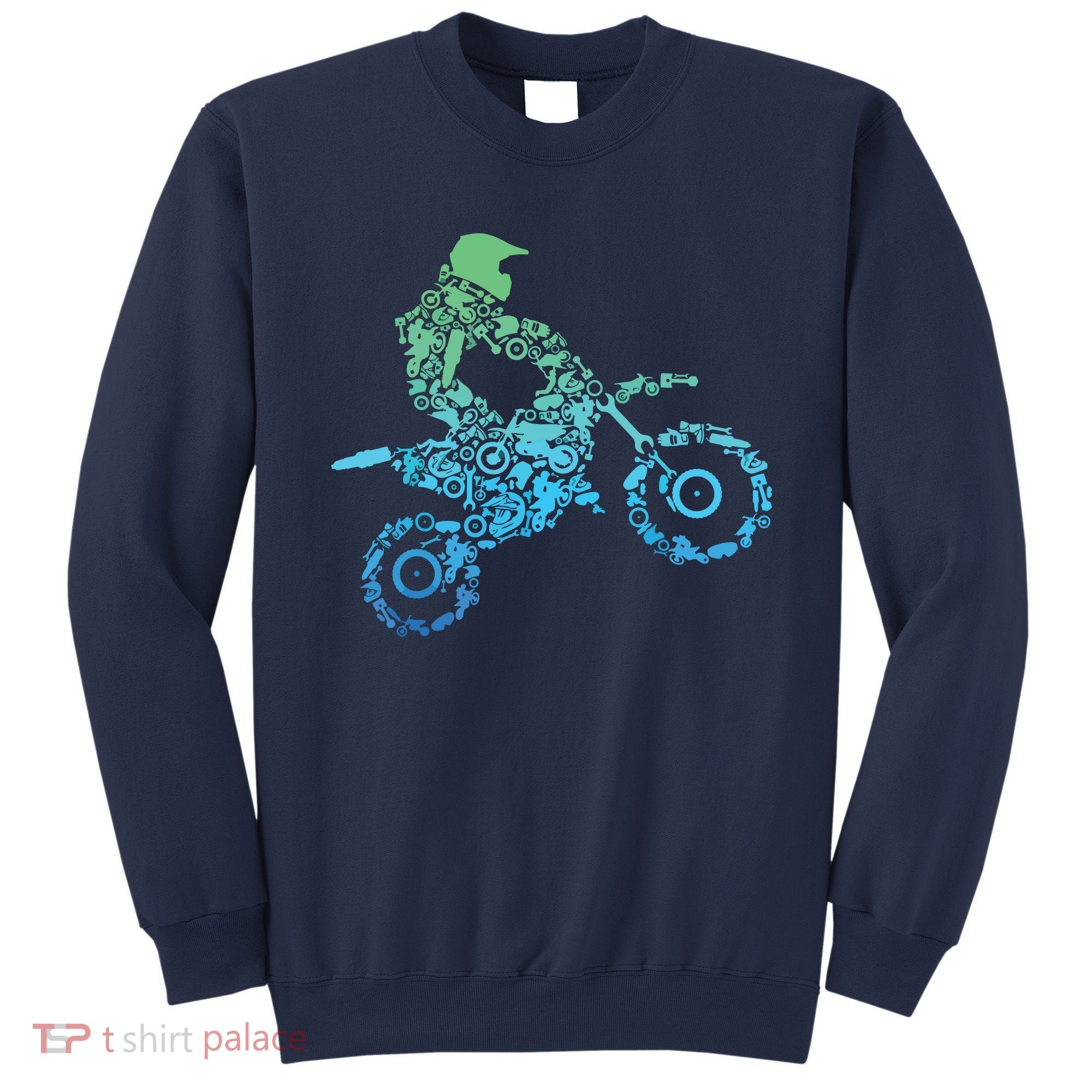 Dirt Bike Rider Motocross Dirt Biking Gift Sweatshirt