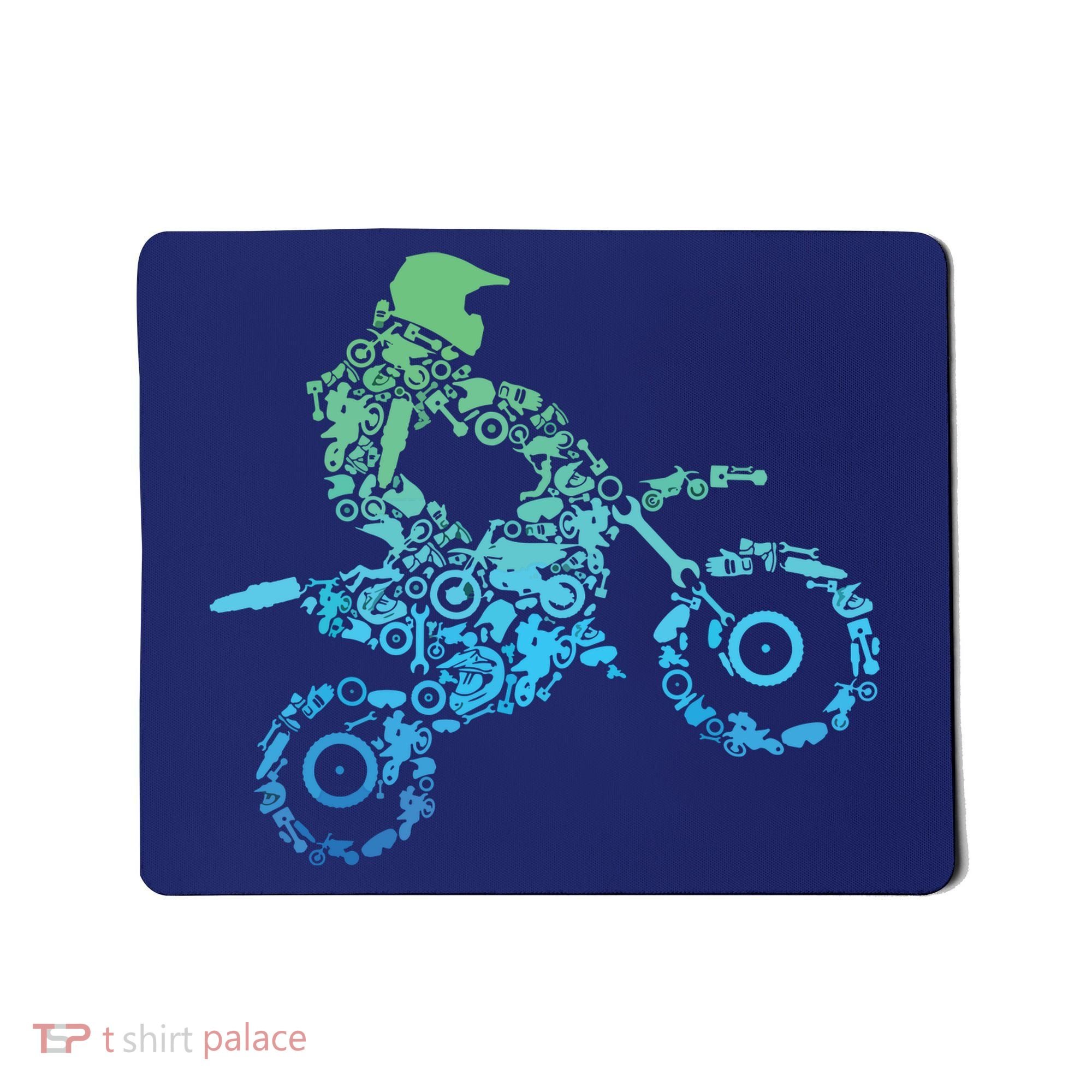 Dirt Bike Rider Motocross Dirt Biking Gift Mousepad