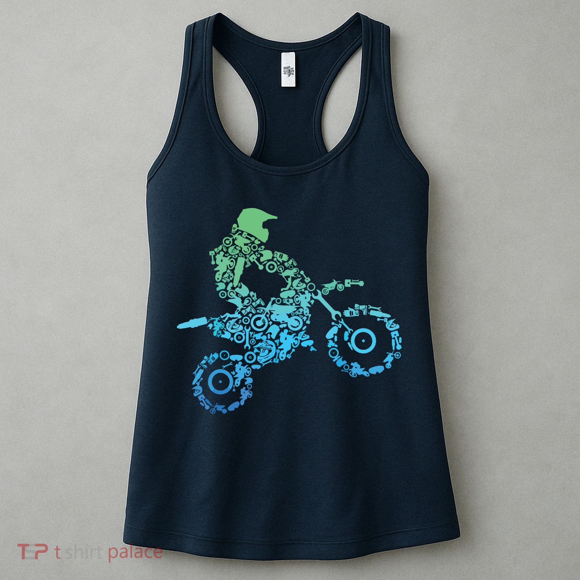 Dirt Bike Rider Motocross Dirt Biking Gift Women's Tank Top