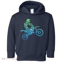Dirt Bike Rider Motocross Dirt Biking Gift Toddler Hoodie thumb 0