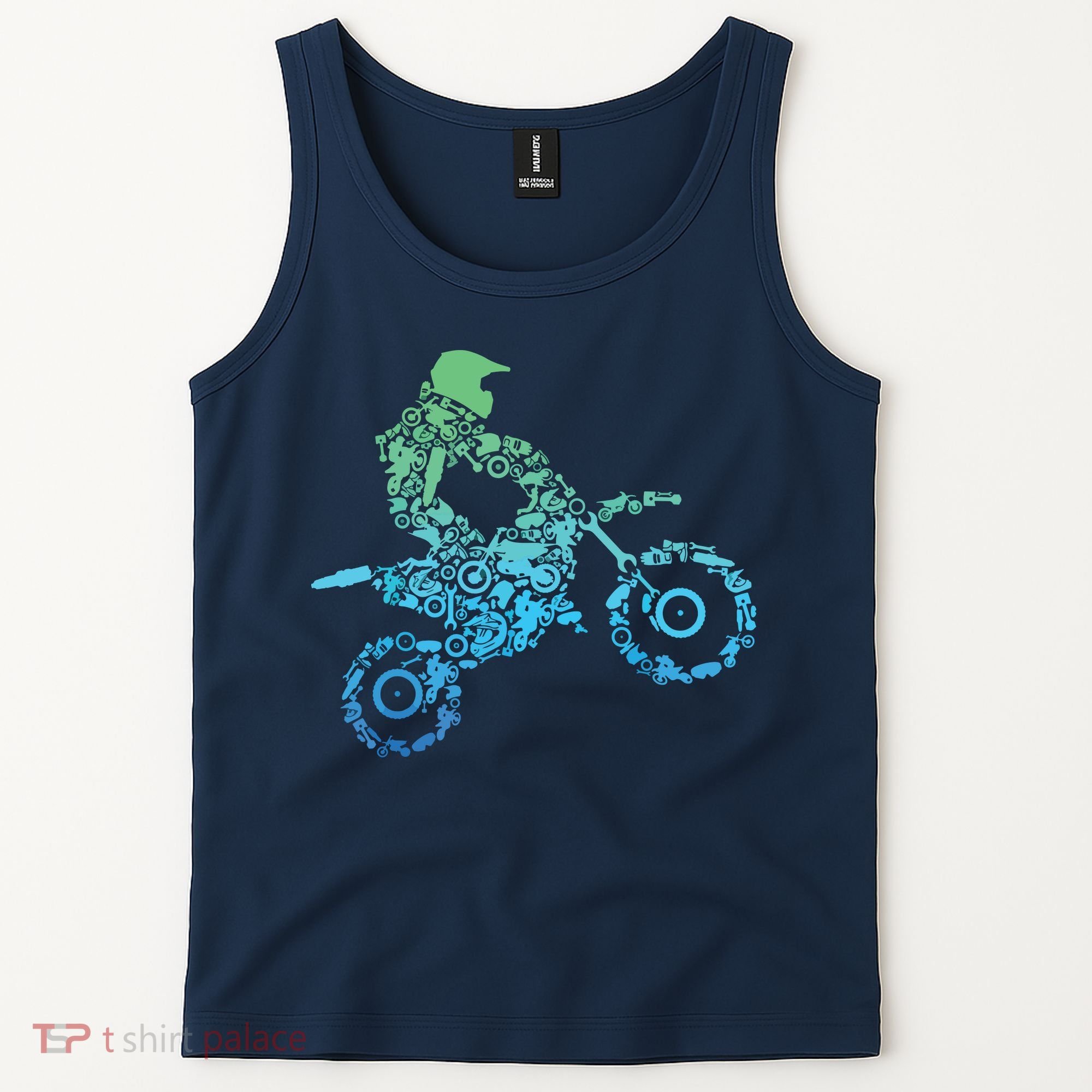 Dirt Bike Rider Motocross Dirt Biking Gift Tank Top