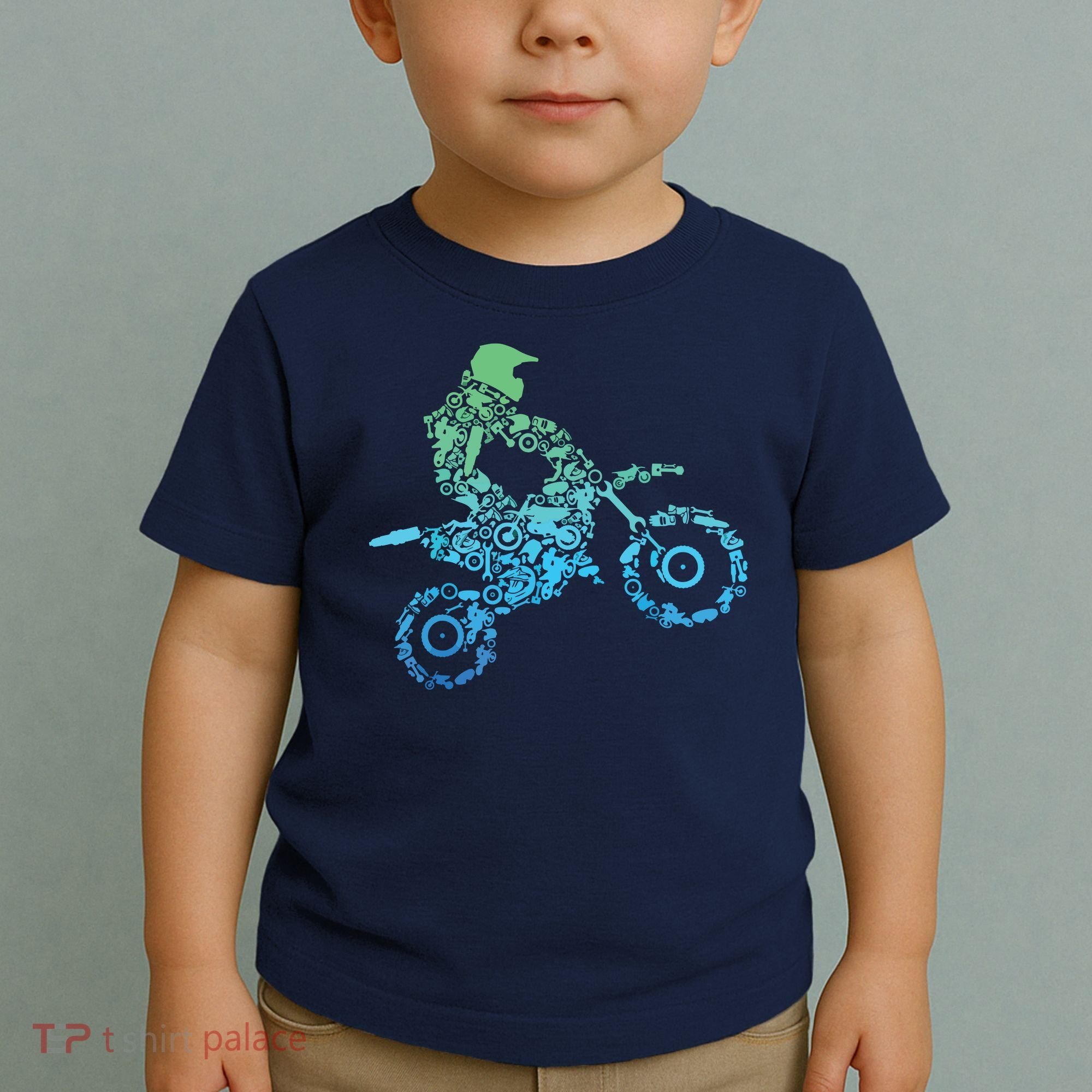 Dirt Bike Rider Motocross Dirt Biking Gift Toddler T-Shirt