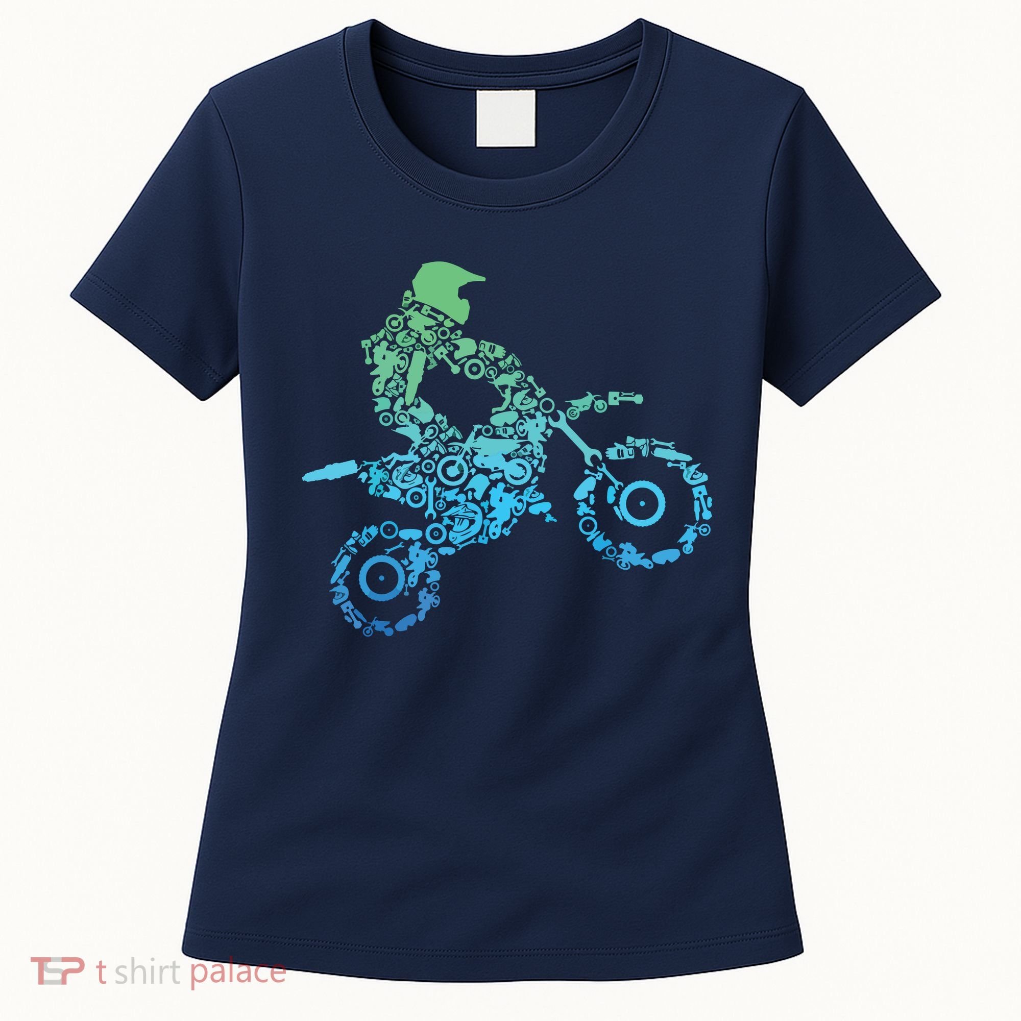 Dirt Bike Rider Motocross Dirt Biking Gift Women's T-Shirt
