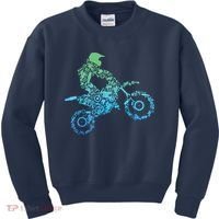 Dirt Bike Rider Motocross Dirt Biking Gift Kids Sweatshirt thumb 0