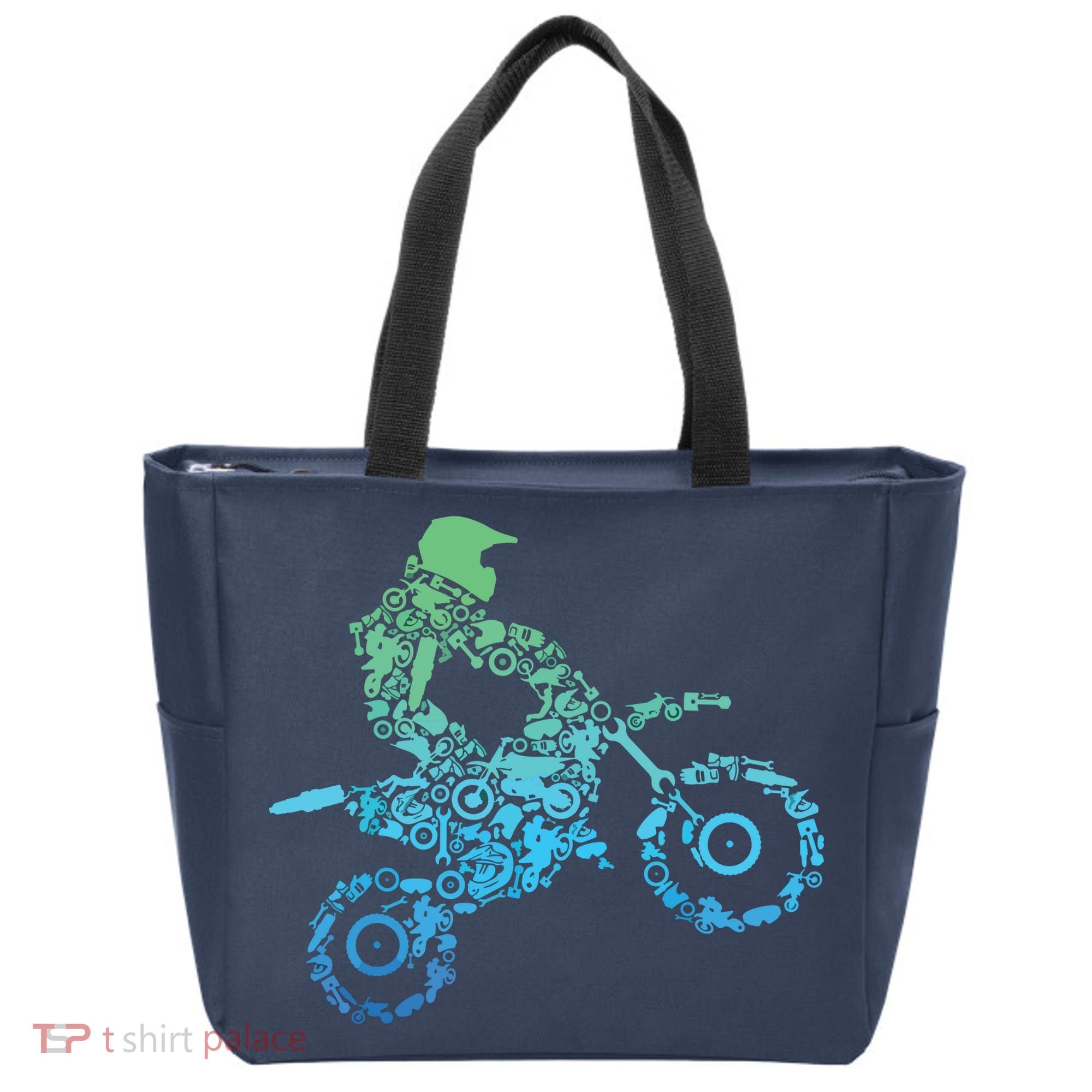 Dirt Bike Rider Motocross Dirt Biking Gift Tote Bag