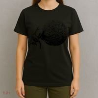 Dung Beetle Rolling Dung Ball African Wildlife T-Shirt thumb 4