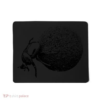 Dung Beetle Rolling Dung Ball African Wildlife Mousepad