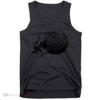 Dung Beetle Rolling Dung Ball African Wildlife Tank Top thumb 0