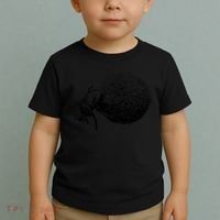 Dung Beetle Rolling Dung Ball African Wildlife Toddler T-Shirt thumb 2
