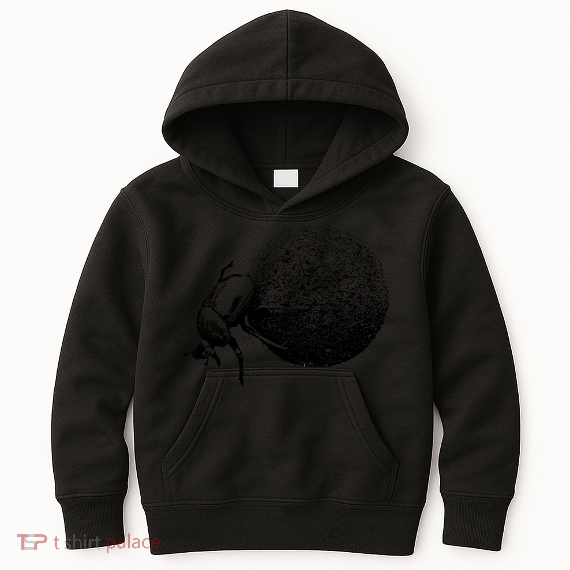 Dung Beetle Rolling Dung Ball African Wildlife Kids Hoodie