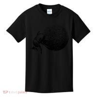 Dung Beetle Rolling Dung Ball African Wildlife Kids T-Shirt thumb 0