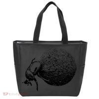 Dung Beetle Rolling Dung Ball African Wildlife Tote Bag thumb 0