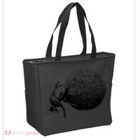 Dung Beetle Rolling Dung Ball African Wildlife Tote Bag thumb 2