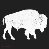 Distressed Buffalo Retro Bison Animal Lover Beanie thumb 2