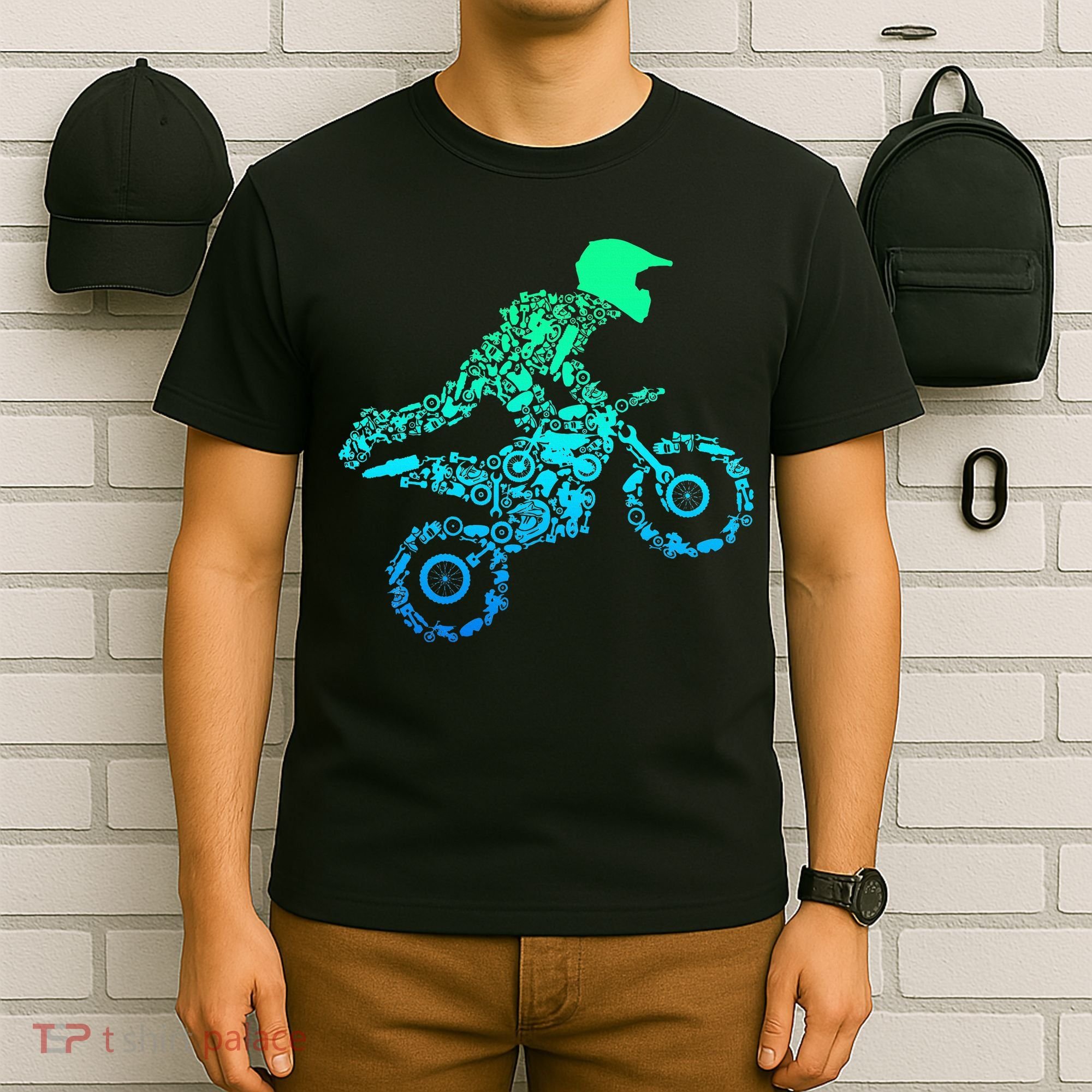 Dirt Bike Rider Motocross Enduro Dirt Biking Gifts T-Shirt