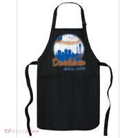 Durham Baseball Skyline Classic Bull City North Carolina Apron thumb 0