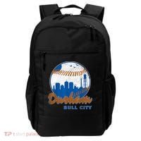 Durham Baseball Skyline Classic Bull City North Carolina Backpack thumb 0