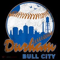 Durham Baseball Skyline Classic Bull City North Carolina Coffee Mug thumb 5
