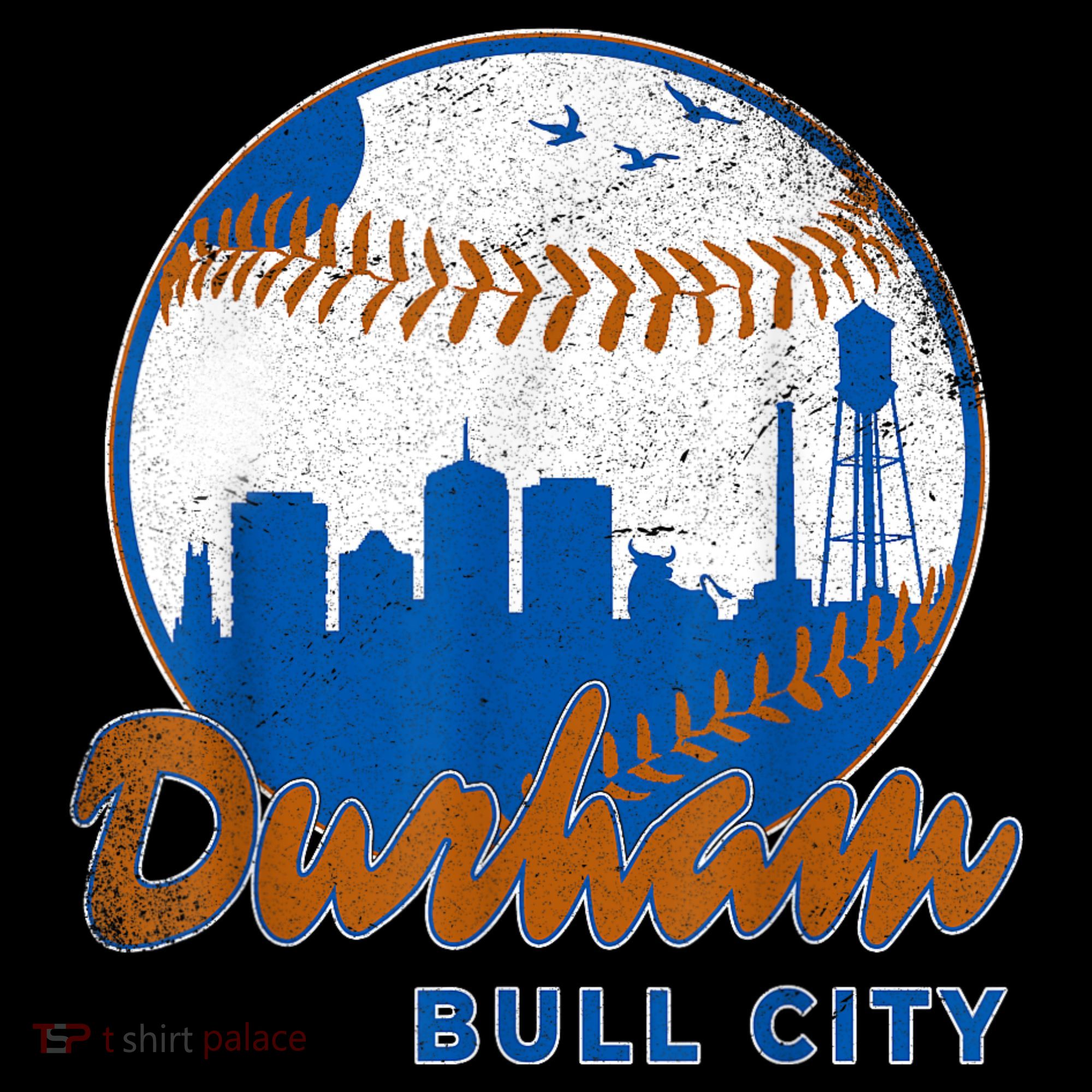 Durham Baseball Skyline Classic Bull City North Carolina Coffee Mug
