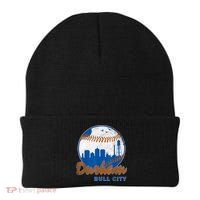 Durham Baseball Skyline Classic Bull City North Carolina Beanie thumb 0