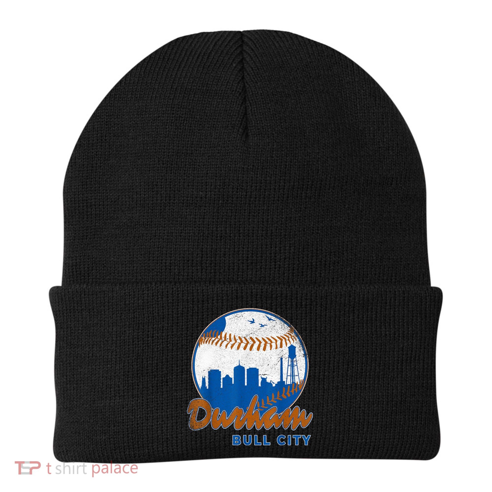 Durham Baseball Skyline Classic Bull City North Carolina Beanie