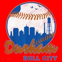 Durham Baseball Skyline Classic Bull City North Carolina Santa Hat thumb 1