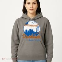 Durham Baseball Skyline Classic Bull City North Carolina Hoodie thumb 5