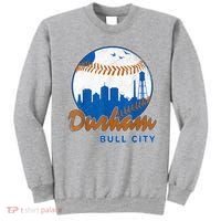Durham Baseball Skyline Classic Bull City North Carolina Sweatshirt thumb 0
