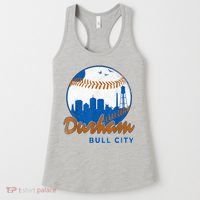 Durham Baseball Skyline Classic Bull City North Carolina Women's Tank Top thumb 0