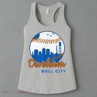 Durham Baseball Skyline Classic Bull City North Carolina Women's Tank Top thumb 3